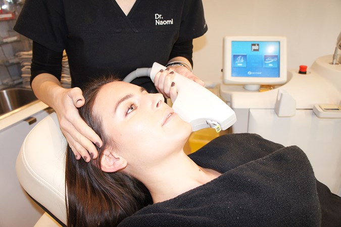 Intense Pulsed Light (IPL) treatment at Dr. Naomi's Clinic