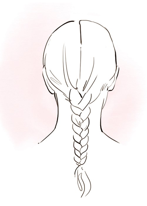 Plait hair