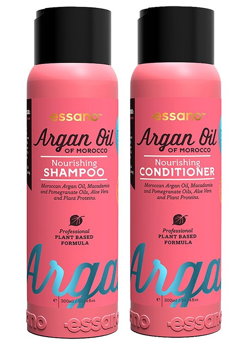 Essano Argan Oil Of Morocco Nourishing Shampoo and Conditioner