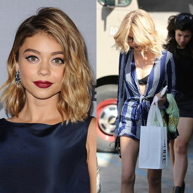 Sarah Hyland hair transformation