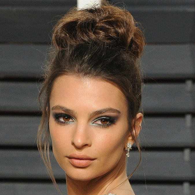 Emily Ratajkowski Bridal Hair