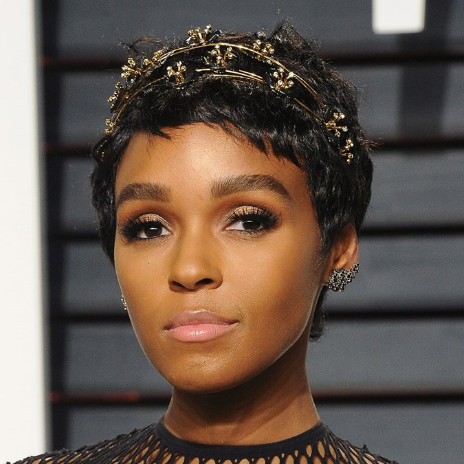 Janelle Monae Bridal Hair