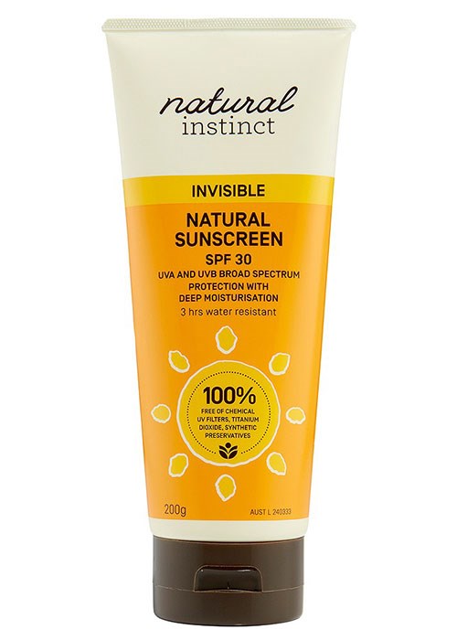 Natural Instinct Invisible Natural Sunscreen