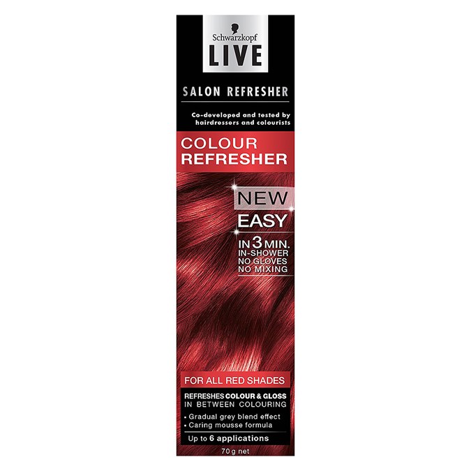 Red hair Schwarzkopf