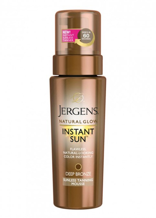 Jergens Natural Glow Instant Sun Sunless Tanning Mousse