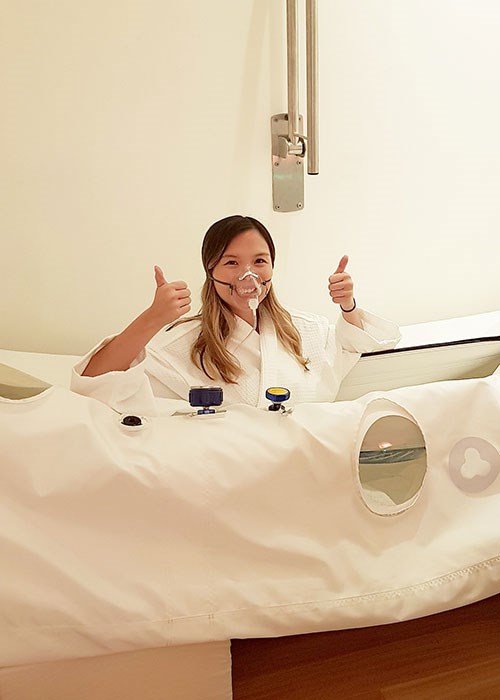 hyperbaric oxygen therapy