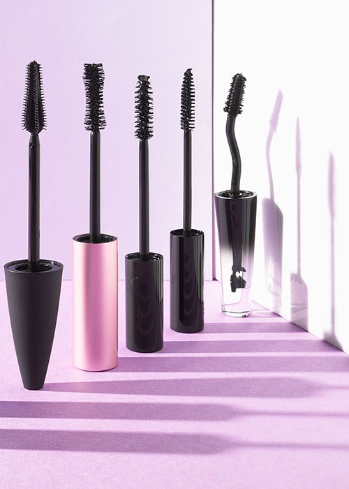 Mascara wand shapes