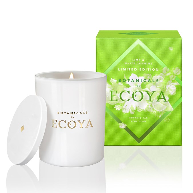 Botanicals Ecoya Candle in Lime & White Jasmine