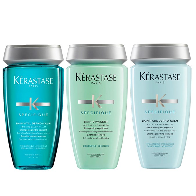 Kérastase Specifique Bain Vital Dermo-Calm , Kérastase Specifique Bain Divalent , Kérastase Specifique Bain Riche Dermo-Calm