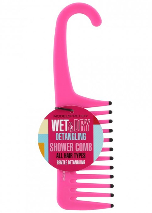 Models Prefer Wet & Dry Detangling Shower Comb