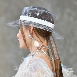 Vacuum Cleaner Was Used To Create The Hair At Chanel Fashion Show 