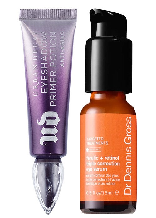 Urban Decay Anti-Ageing Eyeshadow Primer Potion & Dr. Dennis Gross Ferulic + Retinol Correction Eye Serum