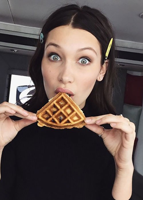 Bella Hadid Waffle