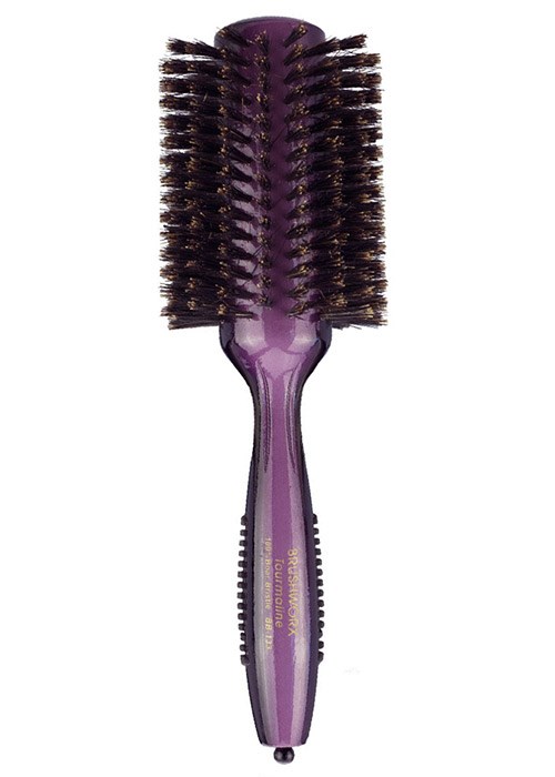 Brushworx Tourmaline Boar Bristle Radial Brush