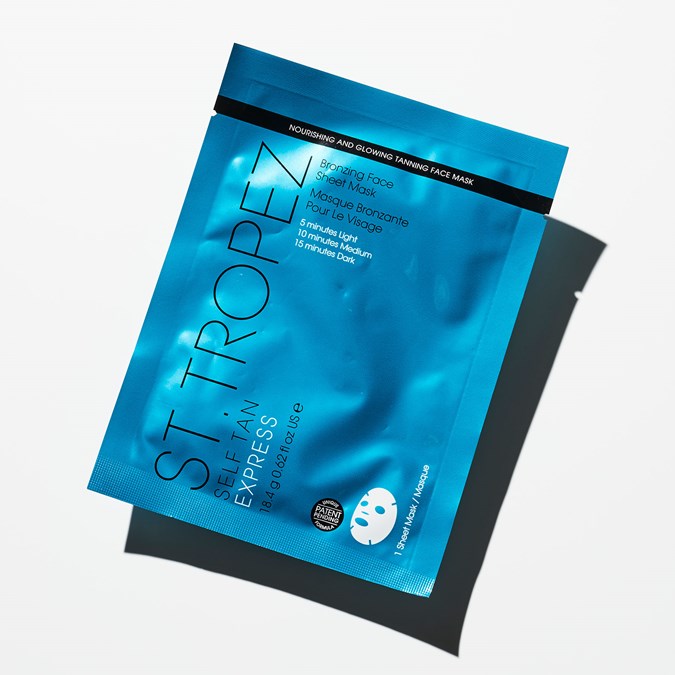 St. Tropez Self Tan Express Facial Sheet Mask