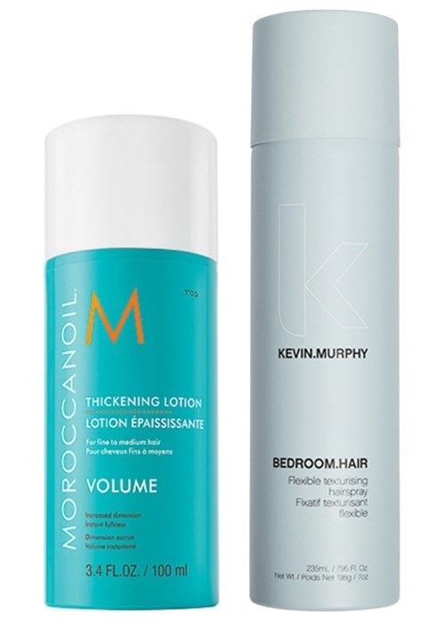 Moroccanoil Thickening Lotion & Kevin.Murphy Bedroom.Hair