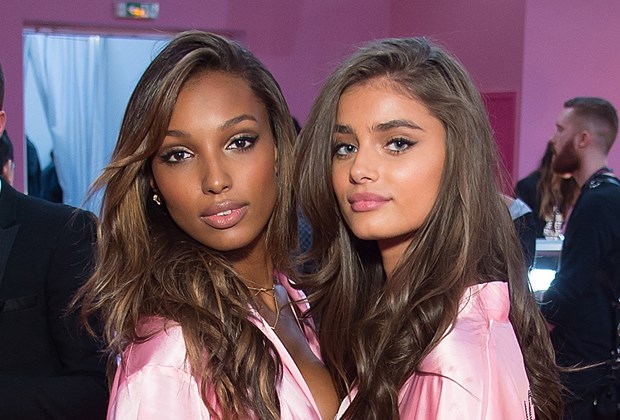 Taylor Hill and Jasmin Tookes