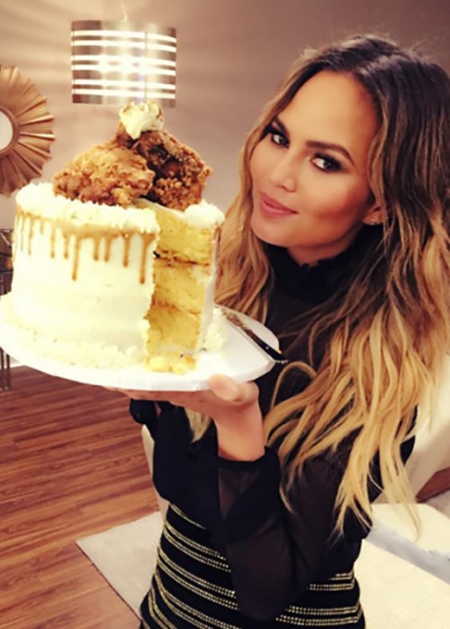 Chrissy Teigen Chicken Cake 