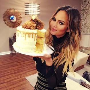 Chrissy Teigen Chicken Cake 