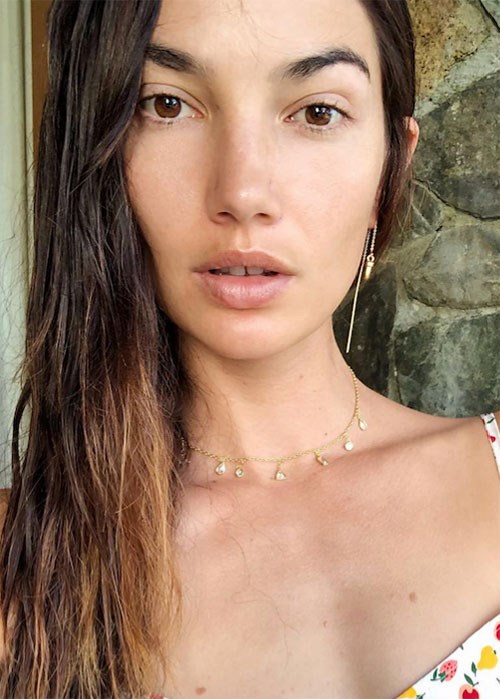 Lily Aldridge no makeup