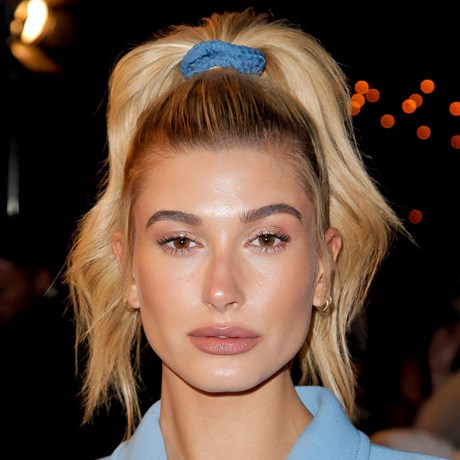 Hailey Baldwin - the best scrunchies