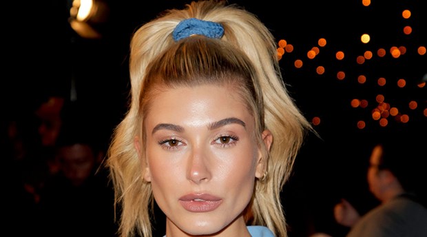 Hailey Baldwin - the best scrunchies