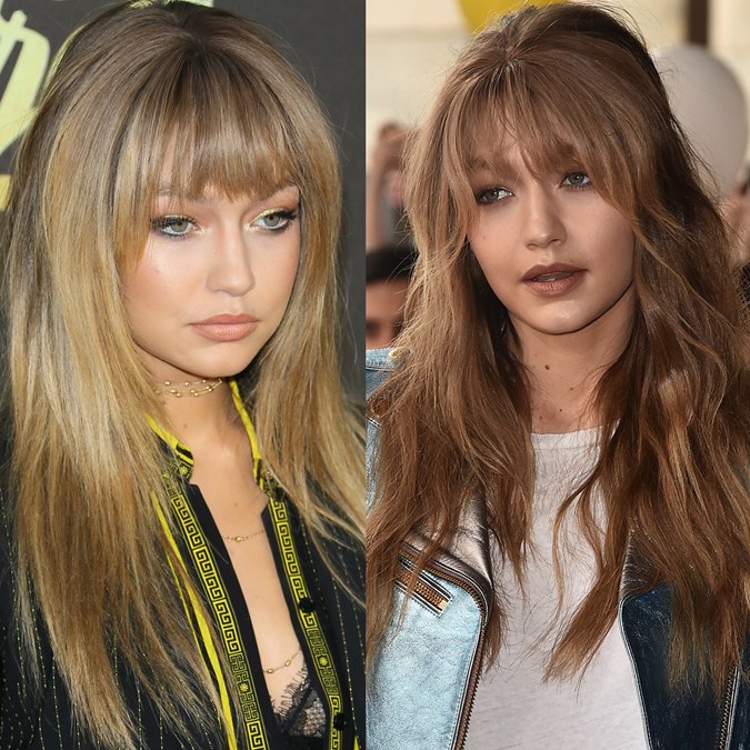 Gigi Hadid Hair - Colour & Hairstyle Timeline