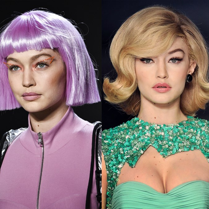 Gigi Hadid Hair - Colour & Hairstyle Timeline