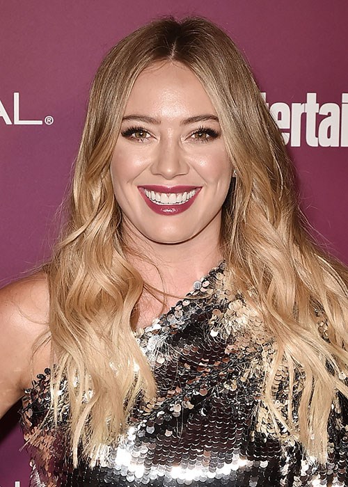 Hilary Duff's beachy waves secret