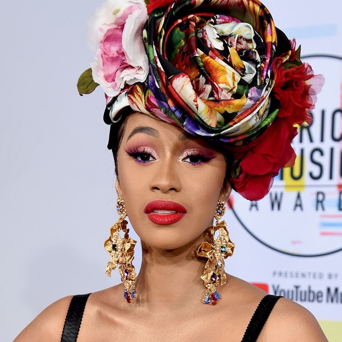 Cardi B American Music Awards Best Beauty Looks