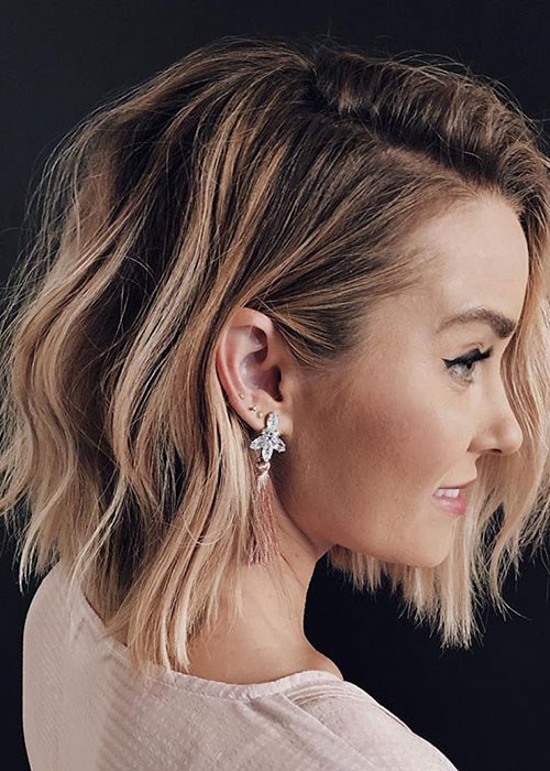 Lauren Conrad Tousled Lob