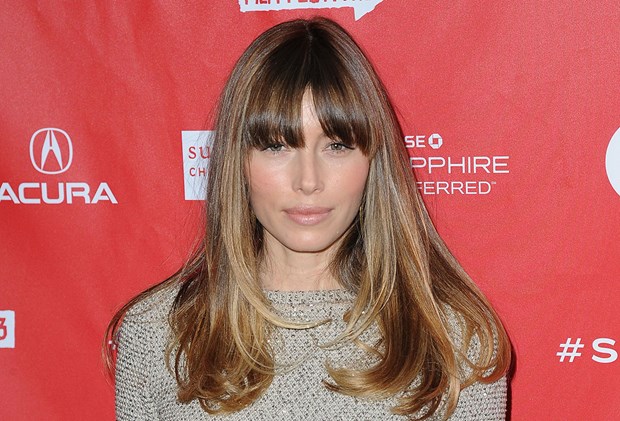 Jessica Biel front fringe