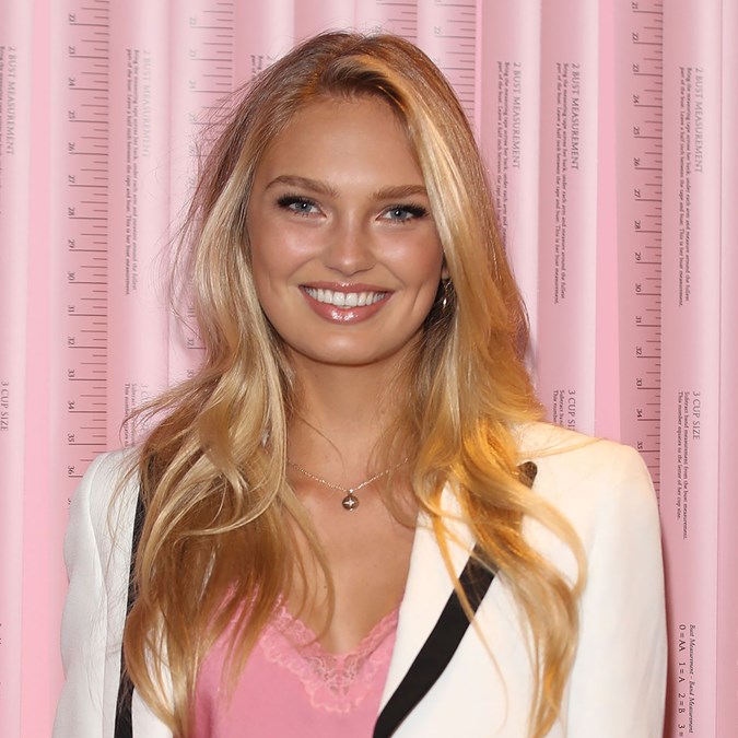 Romee Strijd tousled waves