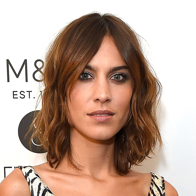 Alexa Chung textured bob