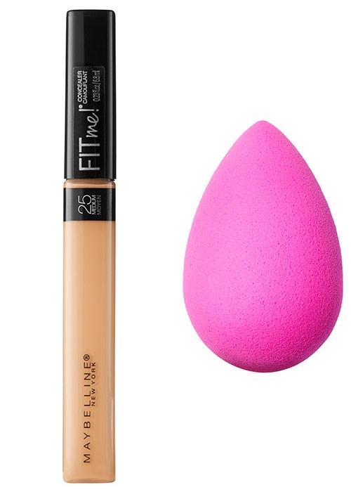 Maybelline New York Fit Me Concealer and beautyblender Original