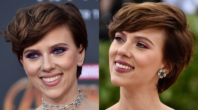 Easy Hairstyles for Short Hair - Scarlett Johansson