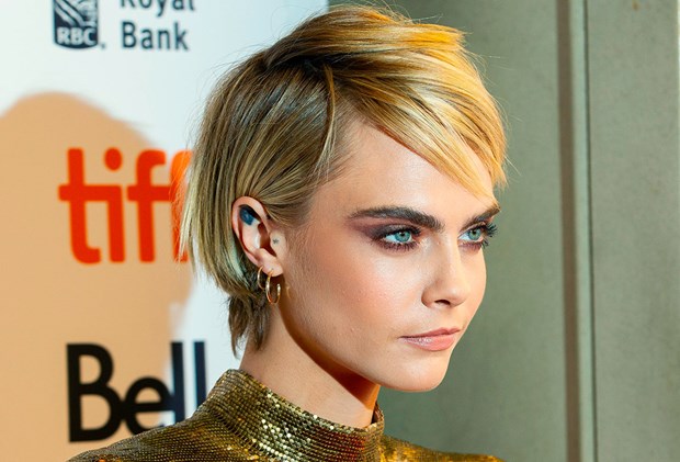 Easy Hairstyles for Short Hair - Cara Delevingne