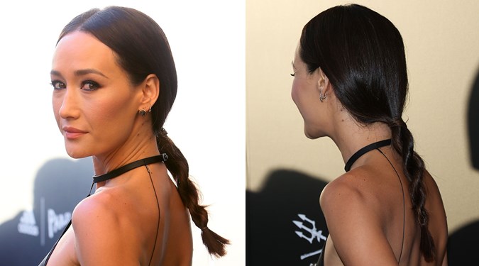 Cute Easy Hairstyles - Maggie Q