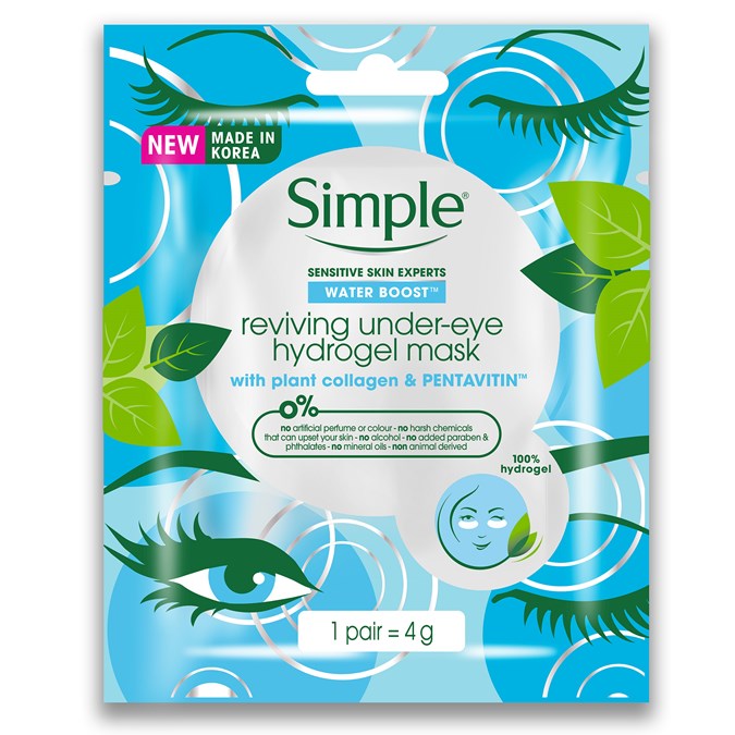 Simple Reviving Under-Eye Hydrogel Mask