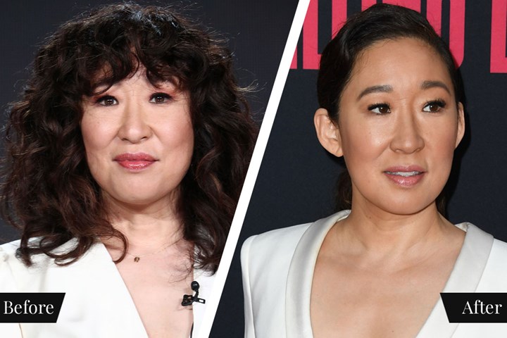 sandra oh how to hide a fringe