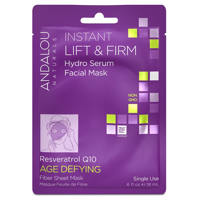 Andalou Naturals Instant Lift & Firm Hydro Serum Facial Sheet Mask