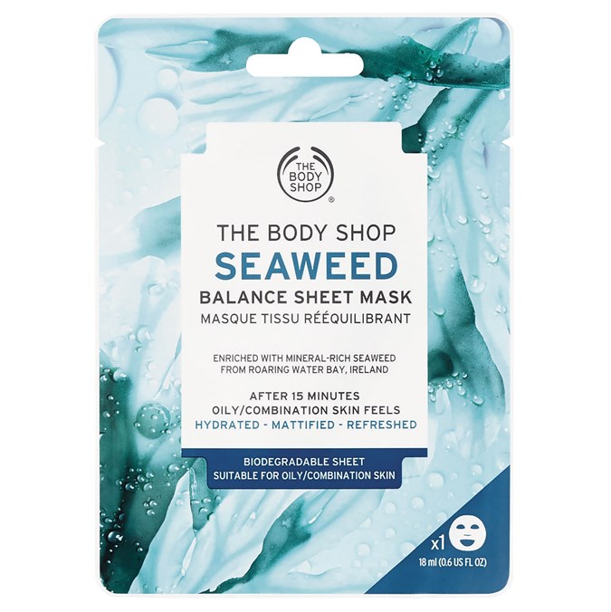 The Body Shop Seaweed Balance Sheet Mask