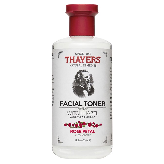 Thayer Natural Remedies Witch Hazel Aloe Vera Formula Alcohol Free Rose Petal Toner