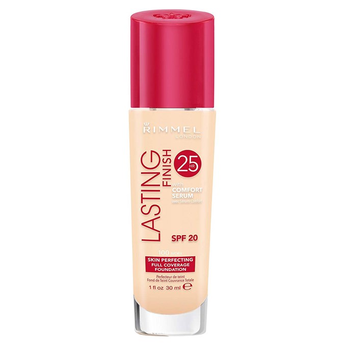 Rimmel London Lasting Finish 25H Foundation With Comfort Serum