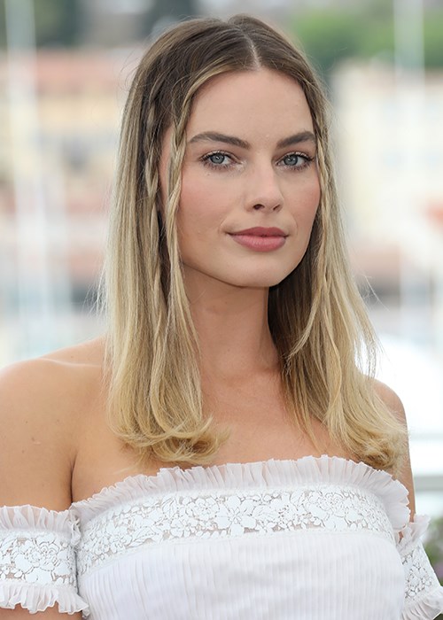 Margot Robbie’s Orange Eyeshadow Look Is Everything