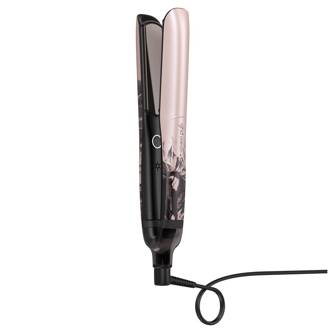 ghd platinum+ ink on pink styler