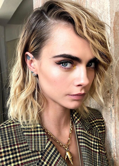 Cara Delevigne Has Shown Us Three Stunning Ways To Style Your Bob