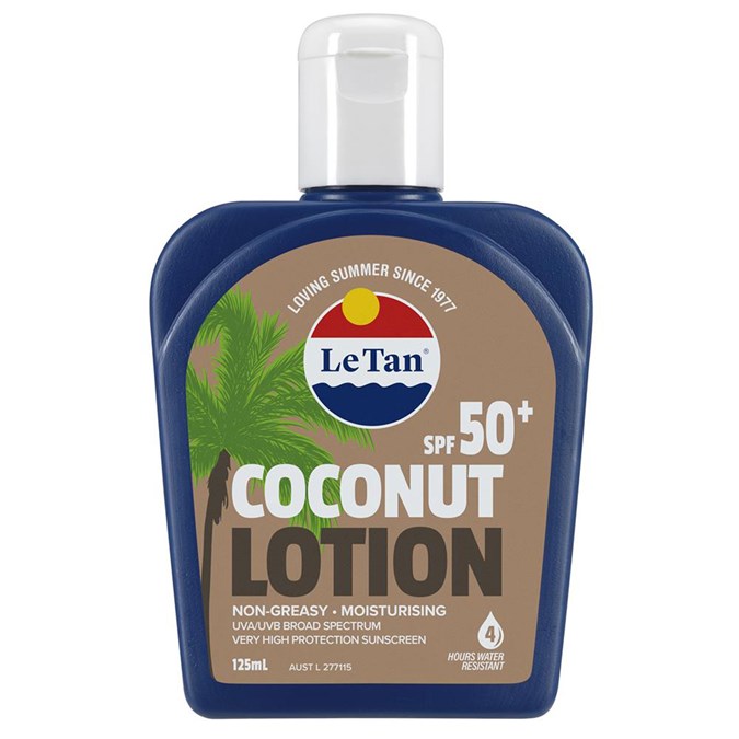 Le Tan Coconut SPF50+ Lotion