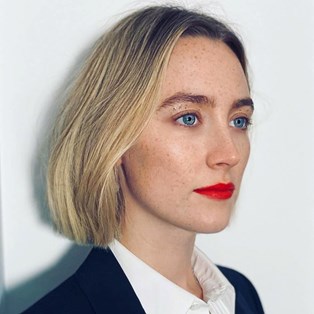 Saoirse Ronan Solid Cut Summer Hair Trend 2019