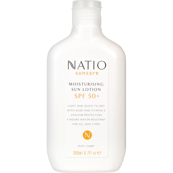 Natio Suncare Moisturising Sun Lotion SPF 50+